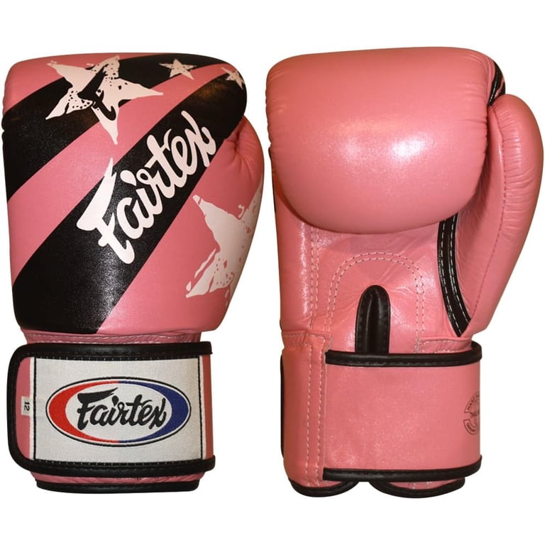 Fairtex Muay Thai-Style Sparring Gloves 16 oz Red / Black