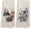 Beige Big Butterfly, variant on Vintage Floral Kitchen Towels and Dishcloths Set of 2, Vintage Decorative Kitchen Towels, Bouquet Decorative Towels, Retro Wildflowr Drying Cloth Hand Towels for Bathroom Kitchen, 16×24 Inches