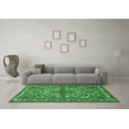 thumbnail image 3 of Ahgly Company Indoor Rectangle Persian Emerald Green Traditional Area Rugs, 3' x 5', 3 of 4