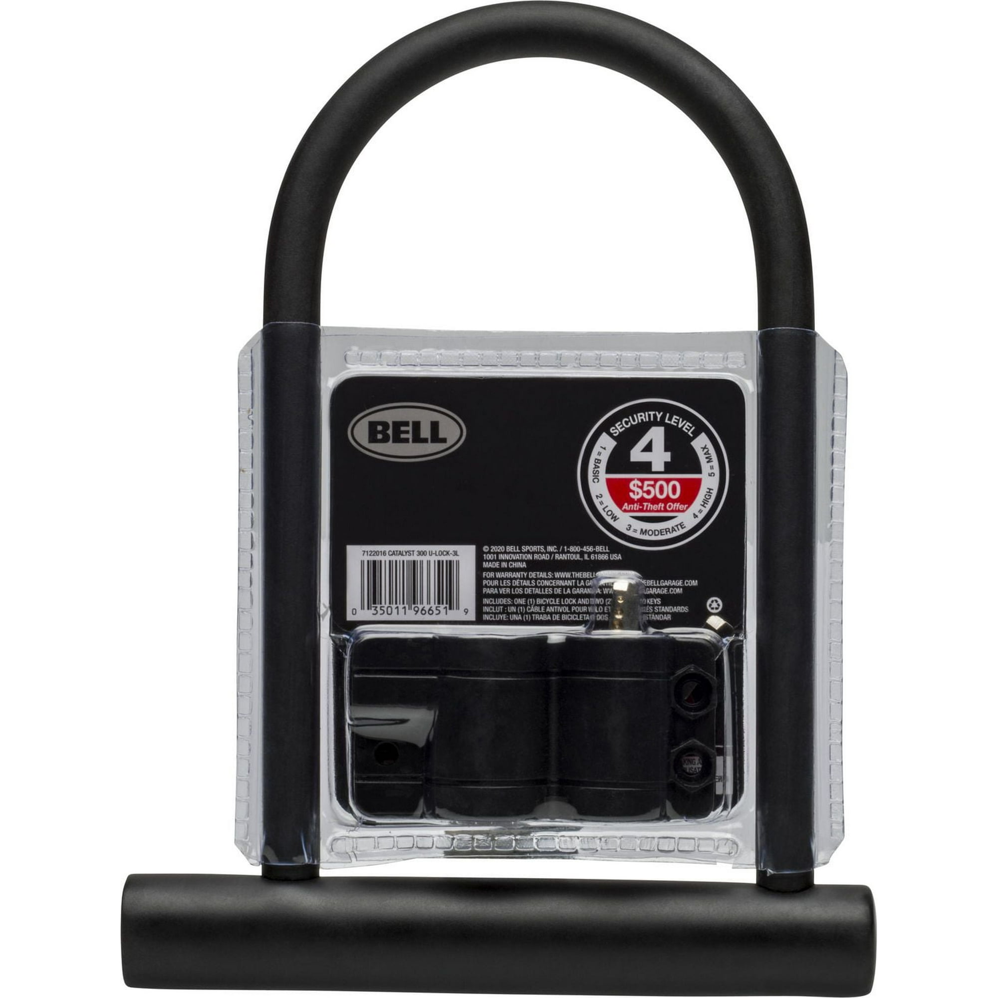 ◆Bell◆ Bell Sports CATALYST 300 U Shape Lock, U Lock - Walmart.ca