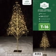 thumbnail image 4 of Holiday Time 4' Pre-Lit Starburst Tree with 500 Warm White Twinkling LED Lights, 4 of 4