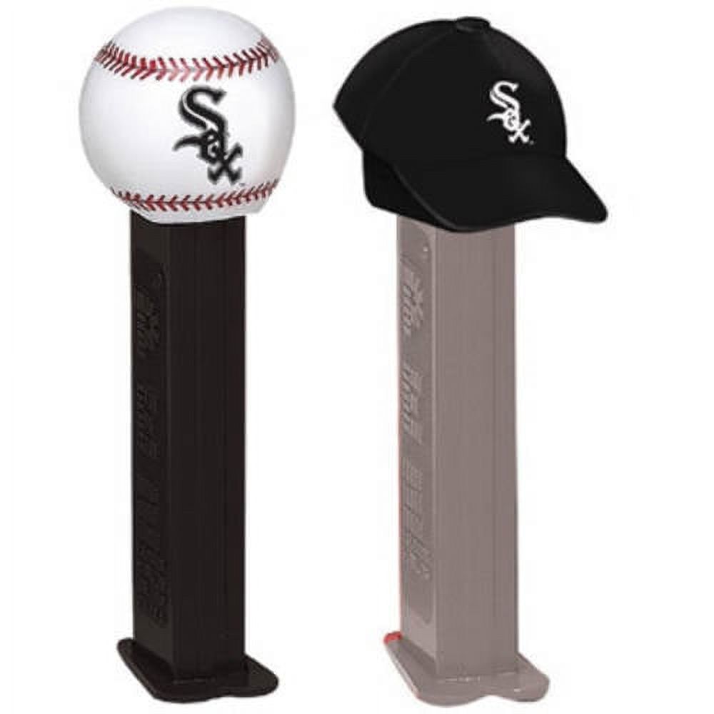 PEZ Candy MLB Chicago White Sox, 1 Candy Dispenser Plus 3 Rolls Assorted Fruit Candy, 1 Count, 0.87 oz - image 2 of 2