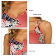 thumbnail image 3 of Camisola de doble correa sin mangas, escote en V fluido, tanque de doble correa para verano Lady Girl, 3 of 6