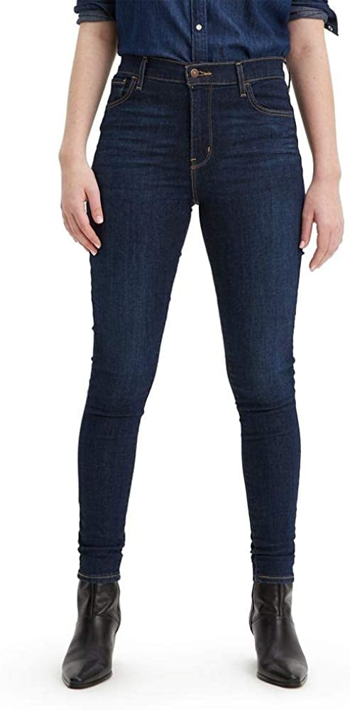 Levis Womens 720 High Rise Super Skinny Jeans Standard and Plus Standard  Indigo Daze Waterless 25 Short - Walmart.com
