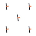 thumbnail image 1 of QualitChoice Underwater Diving Stage Cylinder Side Mount Rubber Band Fixing Retainer Strap Water Sports Outdoor Equipment Accessory 12L Orange 5Set, 1 of 6