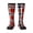3 Black, variant on Knee High Socks for Women Norwegian Flag Long Tube Sock Uniform Socks
