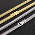 thumbnail image 3 of 8mm 24" New Stainless Steel Flat Snake Chain Necklace for Fashion Women Men Gift, 3 of 5