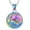 Rainbow, variant on Moon Urn Necklace for Ashes Celtic Knot Cremation Jewelry for Ashes Mountain Necklace for Women Valley Sunset Keepsake Urn Necklaces
