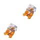 thumbnail image 3 of Minnieouse 2 piezas mujer horquillas tocado pasador de pelo regalos Clip trabajo diario naranja Type1 NO1 Minnieouse  CBP308075, 3 of 6