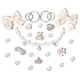 thumbnail image 2 of Conjunto de abalorios SANUIU con lazos de color champán claro y cadena de perlas, 2 of 8