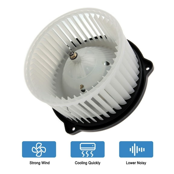 ECCPP HVAC Plastic Heater Blower Motor w/Fan Cage Motor FIT for 2000 2001 2002 2003 2004 2005 2006 for Toyota Tundra