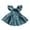 Green, variant on 2-6Y Toddler Girls Cute Princess Dresses Cotton Linen Dress Children's Solid Color Dress Bow Dress Baby Clothes Green