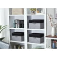 thumbnail image 4 of Storage Box with Lid Decorative Box Large Storage Bins with Lid ( & with Flip Lid), 4 of 9