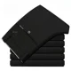 thumbnail image 3 of Pantalones para hombre rectos de sastrería social para hombre, pantalones de traje elásticos negros para negocios, ajustados, elásticos, de alta calidad, formales, 3 of 5