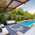 thumbnail image 2 of Waterproof Outdoor Rug,Plastic Reversible Rug,Modern Area Rug,Large Floor Mat,Modern Plaid Outdoor Rug for Outdoors,RV,Patio,Backyard,Deck,Picnic,Beach,Camping, 2 of 9