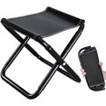 thumbnail image 1 of Silla Plegable Portatil, Playa Plegable Sillas de Camping, para Exterior/Interior. Silla de Playa, para Camping, Pesca, Parques, Senderismo, Mochileros. (Negro), 1 of 4