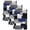 Blue, variant on Navy Blue Black Geometric Kitchen Towels Set of 3, Modern Abstract Art Block Absorbent Dish Towels for Kitchen, Microfiber Hand Towel, Quick Drying Tea Towel for Cleaning Decorative Dishcloths
