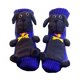 thumbnail image 3 of Calcetines de animales, regalos de año , antideslizantes, novedosos, calcetines gruesos de tubo medio para dormitorio Perro gris azul oscuro, 3 of 9