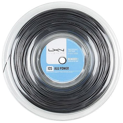 Co-polyester ALU power tennis strings 200m Grey color same as LUXILON 