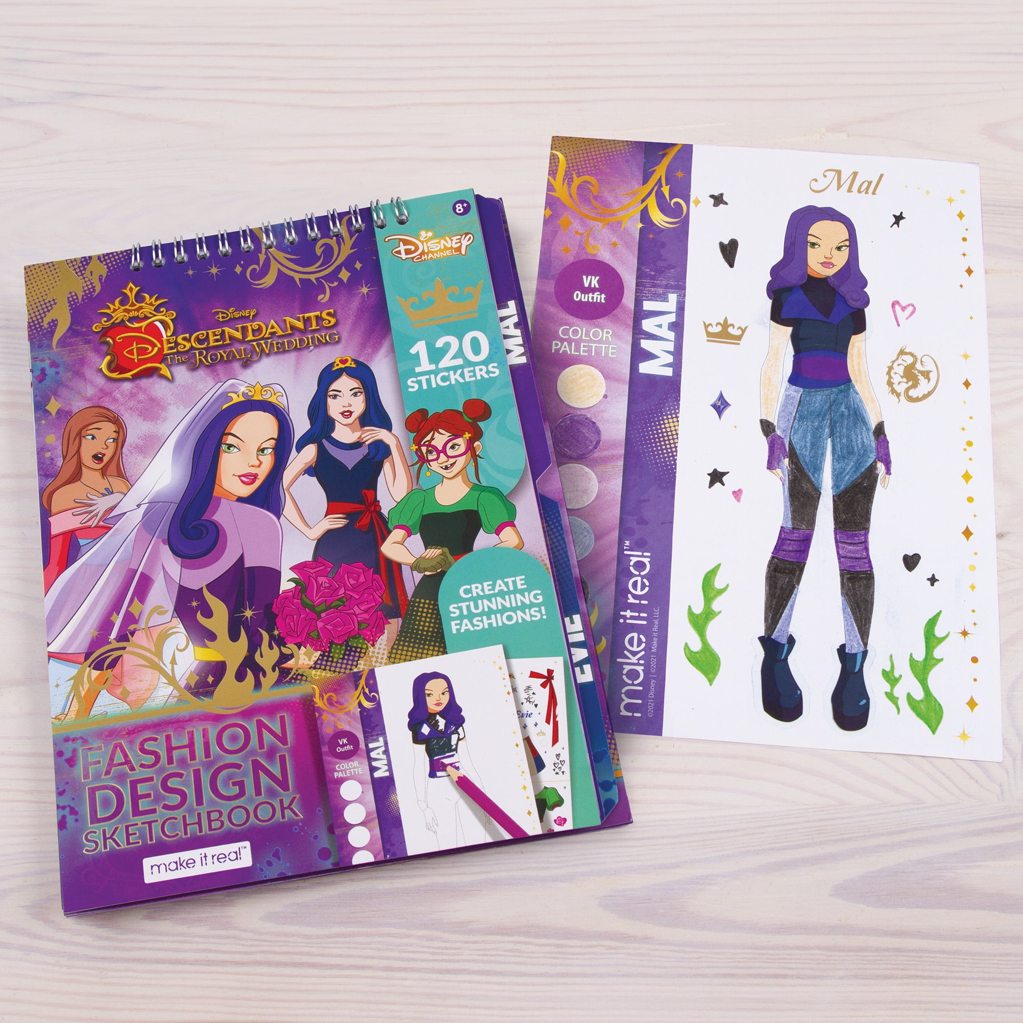 Disney Descendants Royal Wedding: Light Table & Sketchbook - 9