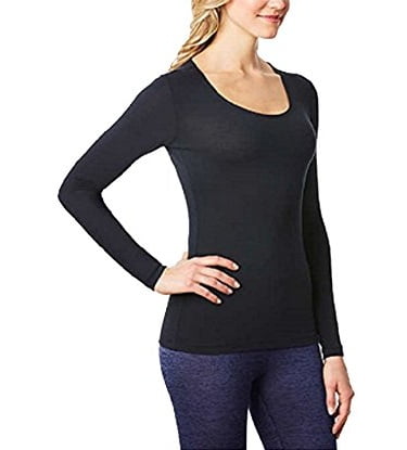 women's high neck thermal top