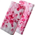 thumbnail image 6 of Samsung Galaxy A52 Wallet Case for Women, Premium PU Leather Prints Flip Cute Cover with Card Holder & Kickstand Feature Phone Case for Samsung Galaxy A52 Cherry Blossoms, 6 of 7