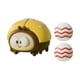 thumbnail image 1 of Bola electrónica juguete que sopla juguete Montessori bebé educación temprana encantador USB alimentado lindo animales juguete para niños regalo de Amarillo, 1 of 9