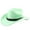 Green, variant on Valora Western Cowboy Hat Curved Brim Outdoor Adventure Travel Riding Country Style Classic Design Pink