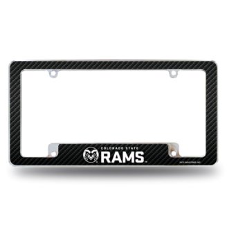Fanmats NCAA Oklahoma Sooners Black Metal License Plate Frame – Official Team Gear