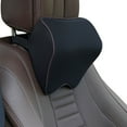 thumbnail image 1 of Decodeary Fiber Auto Car Neck Pillow Memory Foams For Enhanced Comfort And Support Relaxing Support Versatile Black coffee edge, 1 of 6