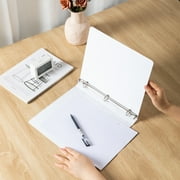 (2 pack) Pen+Gear Durable View 1/2 D-Ring Binders, White, 4 Count