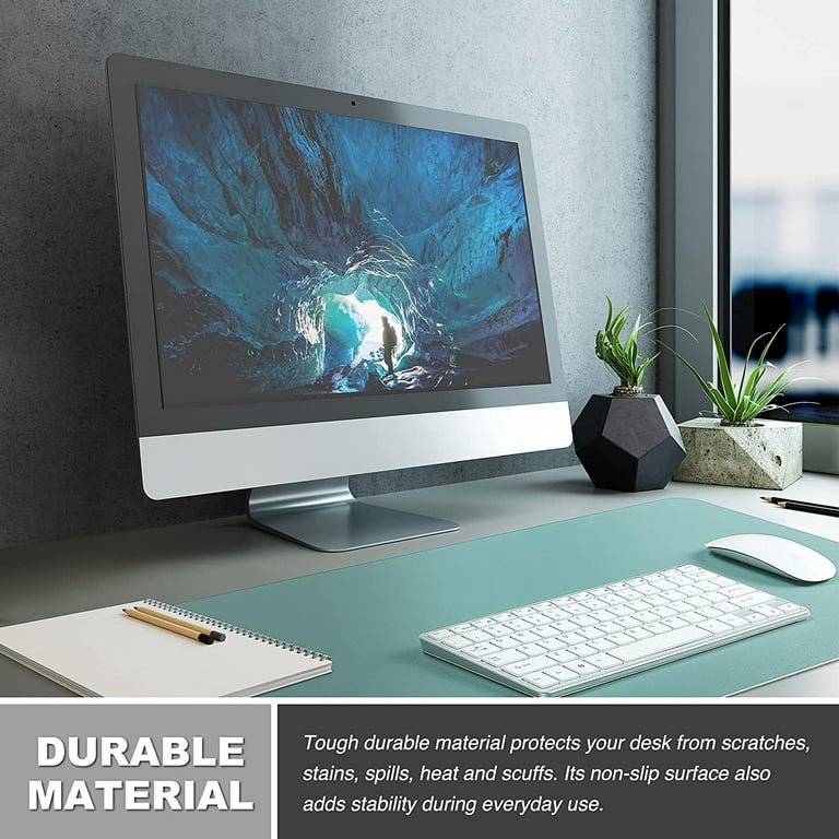  K KNODEL Desk Mat, Mouse Pad, Desk Pad, Waterproof Desk Mat  For Desktop, Leather Desk Pad For Keyboard And Mouse, Desk Pad Protector  For Office And Home