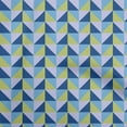 thumbnail image 1 of oneOone Rayon Medium Blue Fabric Geometric Diy Clothing Quilting Fabric Print Fabric By Yard 56 Inch Wide, 1 of 4