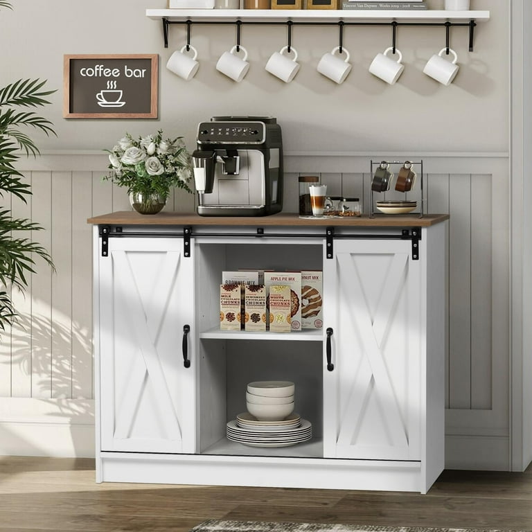 Coffee bar clearance table farmhouse