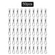 thumbnail image 4 of 50pcs 8 Word Bearing Rolling Swivel Sólido Anillo Snap Conectores de señuelos de pesca (1) Likrtyny Para Estrenar, 4 of 9