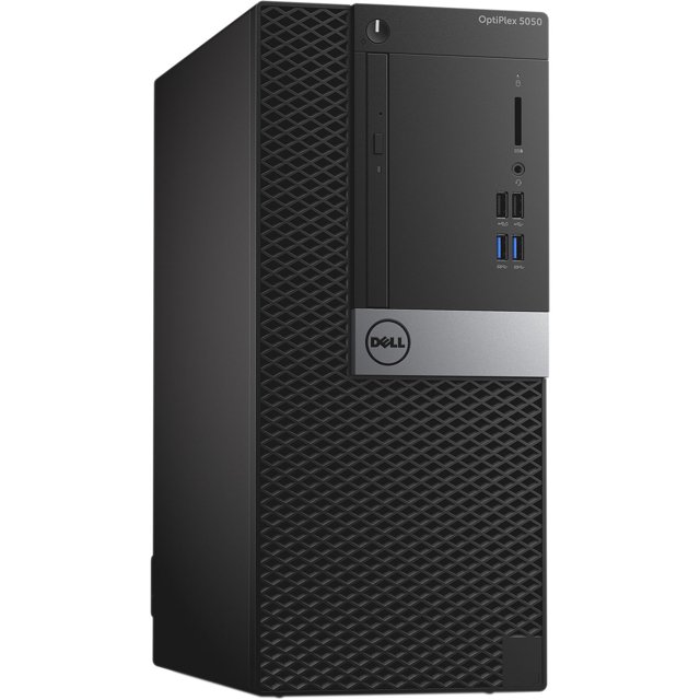 Dell OptiPlex 5050 Tower High Performance Desktop Computer, Intel Quad Core i5-7500 up to 3.8GHz, 8G DDR4, 512G SSD, DVD, WiFi, BT, 4K Support, DP, HDMI, Win 10 Pro 64 English/Spanish/French(Renewed)