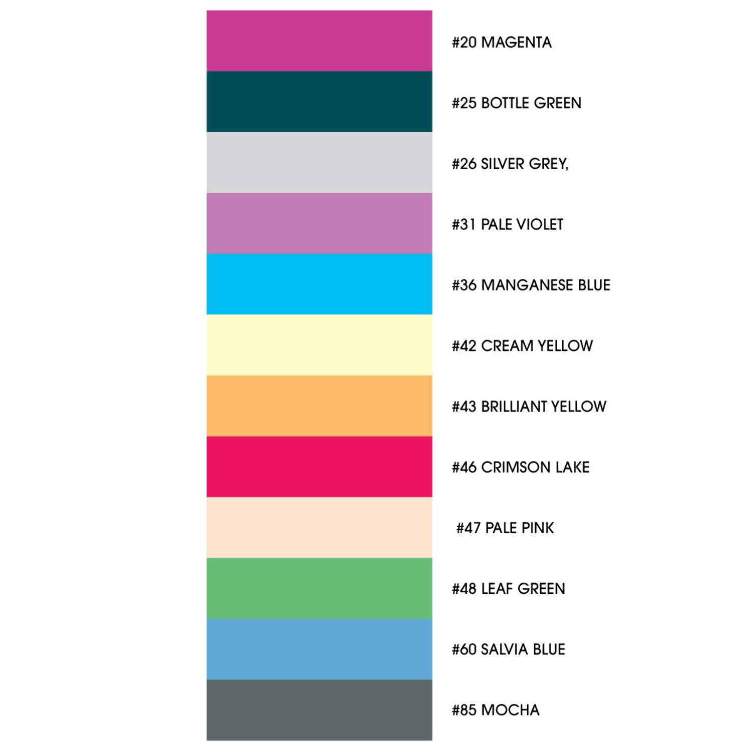 Uchida - Le Plume II Watercolor Marker Set - 12-Marker Set - Garden Colors