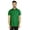 Green, variant on Bestman Solid Button Down Shirt For Mens Loose Fit Formal/ Casual Short Sleeve Shirt