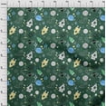 thumbnail image 4 of oneOone Polyester Spandex Teal Green Fabric Galaxy Sewing Craft Projects Fabric Prints By Yard 56 Inch Wide, 4 of 4