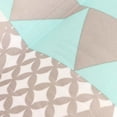 thumbnail image 4 of M Buder Almohada Inflable Automática Espuma Alta Elasticidad Estilo Étnico Gris y Azul (45 cm / 17.7 inches), 4 of 9