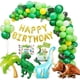 thumbnail image 1 of Decoraciones de fiesta de cumpleaños de dinosaurio 214 piezas Suministros de fiesta de cumpleaños de dinosaurio para niño Globo de dinosaurio Guirnalda Favores de fiesta de dinosaurio Bann de feliz c TUNC Sencillez, 1 of 1