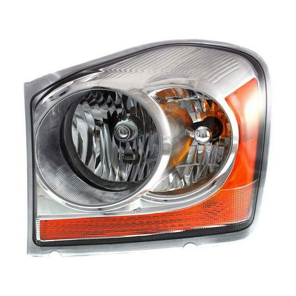 Left Driver Side Headlight Assembly - Compatible with 2006 Dodge Durango