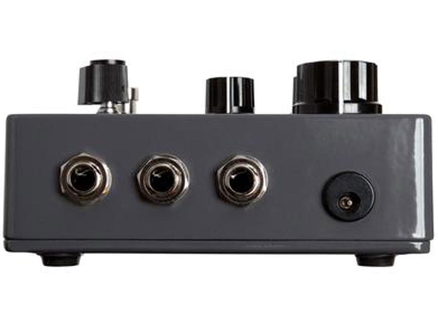 Death by Audio Deep Animation Bass Overdrive Envelope Follower Effects Pedal Gray