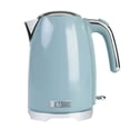 thumbnail image 1 of Haden Brighton Electric Kettle, Cordless 1.7L Hot Water Retro Boiler, Sky Blue, 1 of 12