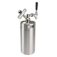 thumbnail image 1 of Beer Keg Growler, Growler Tap System  Stainless Steel  for Beer, 1 of 7