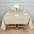 thumbnail image 3 of Beige Celestial Pattern Square Tablecloth,Waterproof Square Table Cover,Wipeable Spillproof Washable Table Cover for Home Kitchen Party Decor 42"X42"(107x107cm), 3 of 6