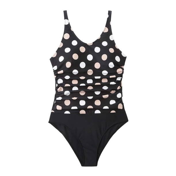 Punto de onda de bikini sexy de una pieza para mujer con almohadilla en el pecho sin aros Fridja nalpqowj24463