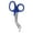 Blue, variant on MedITAC Autoclavable Stainless Steel Medical Cutting Scissors, 7.25", Bent, Yellow, 1-Pack