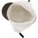thumbnail image 4 of Gorros de invierno cálidos de lana para hombre con visera gorra de calavera con orejeras a prueba de viento, 4 of 5