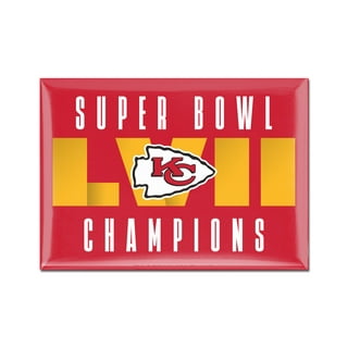 WinCraft Kansas City Chiefs Super Bowl LVII Champions 8'' x 8'' Perfect Cut  Decal